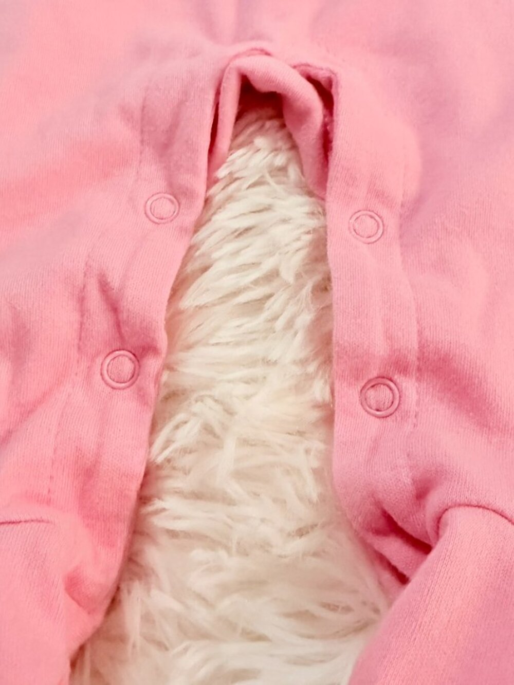 Hello Kitty Sanrio Pink Footed Sleeper Newborn Pajamas NB - Picture 5 of 5
